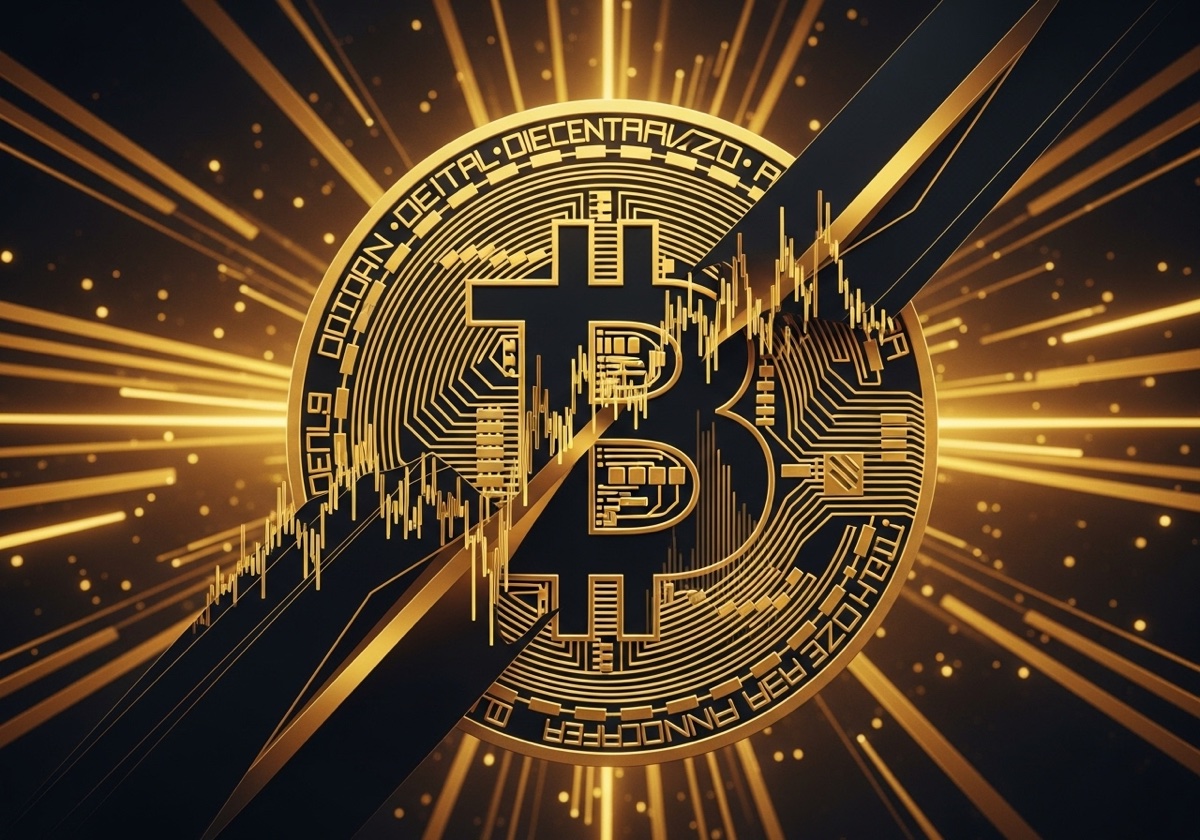 Bitcoin market analysis and cryptocurrency insights - Professional trading chart visualization