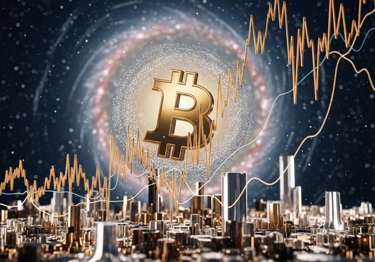 Bitcoin market analysis and cryptocurrency insights - Professional trading chart visualization
